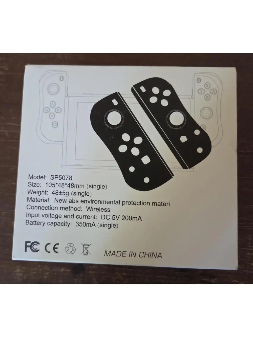 Echtpower Joy-Con for Nintendo Switch  OLED  Lite w/ Turbo Wireless Vibe Motion